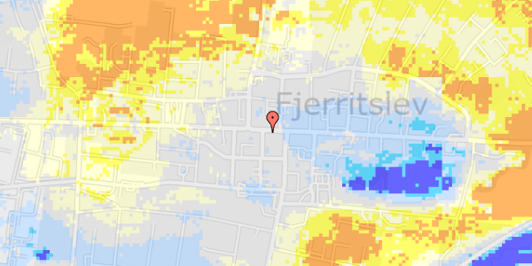 Ekstrem regn på Vestergade 3B