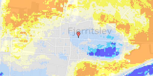 Ekstrem regn på Østergade 9, st. 