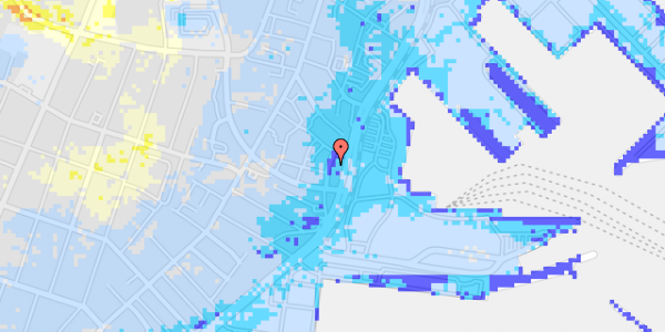 Ekstrem regn på Boensgade 5, st. th