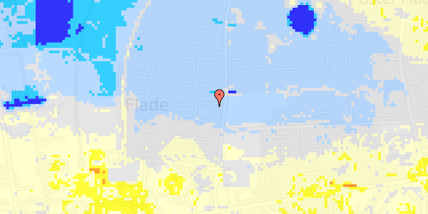 Ekstrem regn på Damsgårdsvej 42