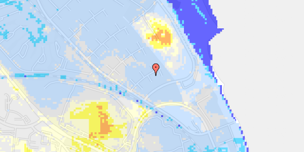 Ekstrem regn på Havlund 16