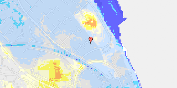 Ekstrem regn på Havlund 18