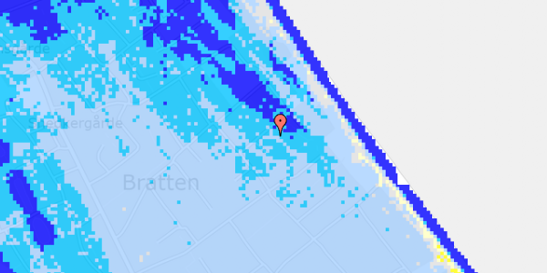 Ekstrem regn på Havstokken 20