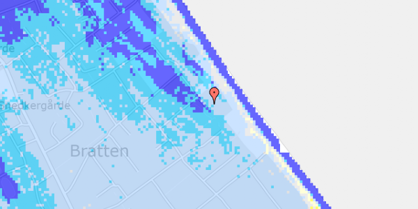 Ekstrem regn på Havstokken 28