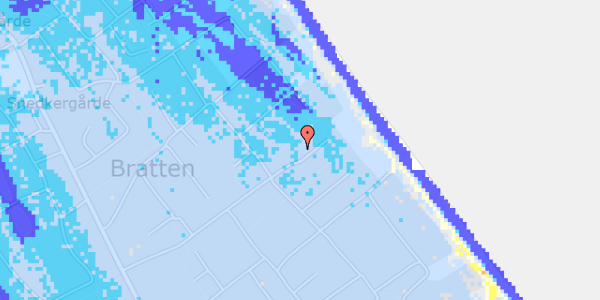 Ekstrem regn på Kippen 17