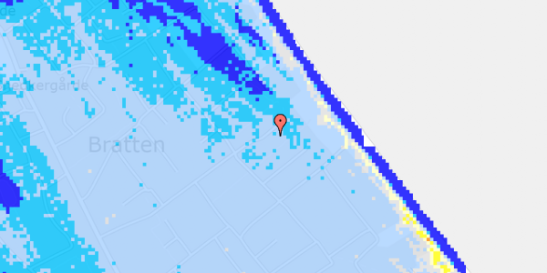 Ekstrem regn på Kippen 30