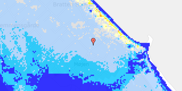 Ekstrem regn på Klitmarken 1