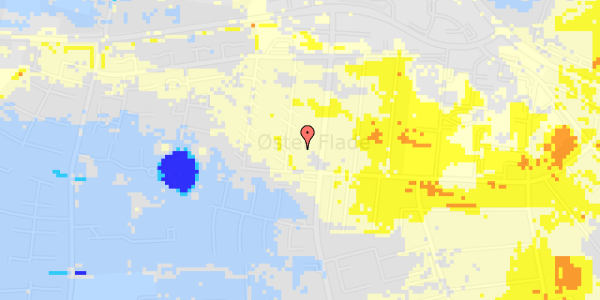 Ekstrem regn på Koldinggade 18