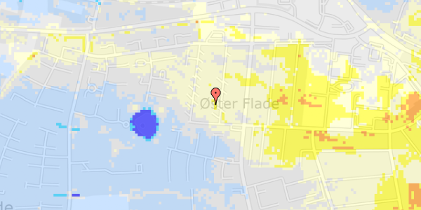 Ekstrem regn på Koldinggade 19