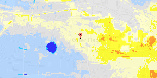 Ekstrem regn på Koldinggade 21