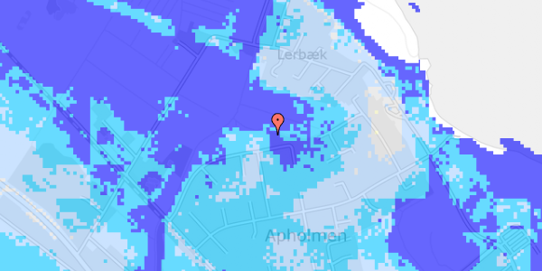 Ekstrem regn på Kærløkken 61