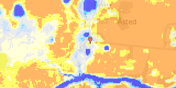 Ekstrem regn på Lendumvej 73