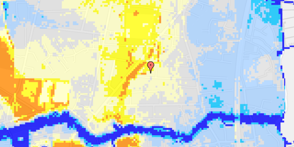 Ekstrem regn på Nylandsvej 26