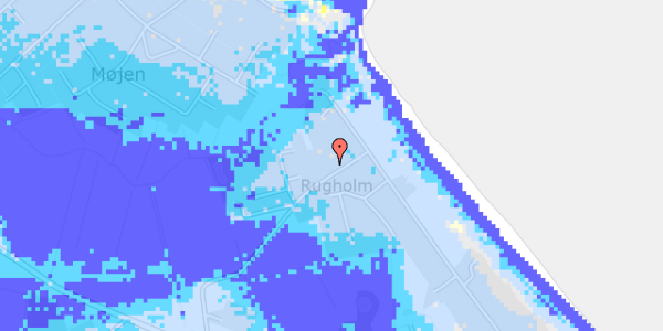 Ekstrem regn på Rugskellet 6