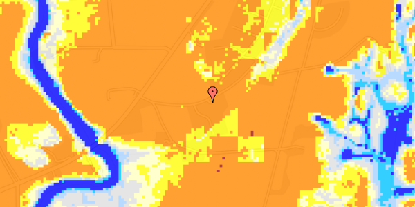 Ekstrem regn på Rysholtvej 14