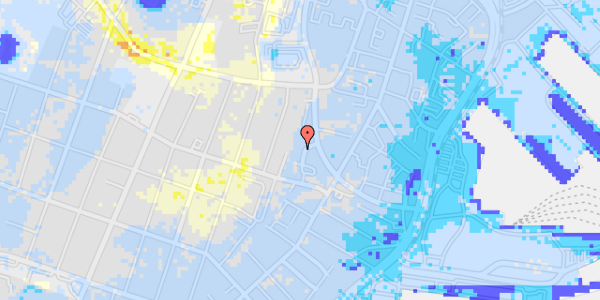 Ekstrem regn på Rådhus Alle 45, st. 2