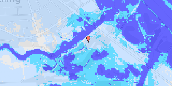 Ekstrem regn på Skagensvej 203A