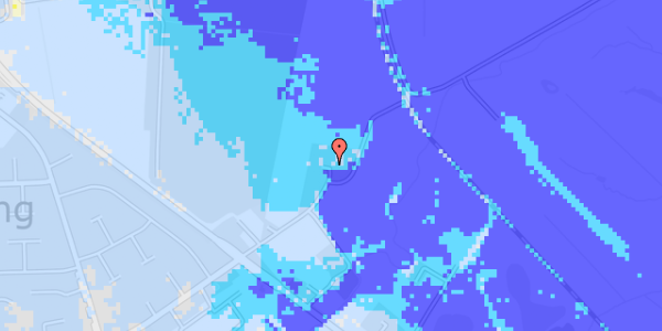 Ekstrem regn på Skagensvej 216B