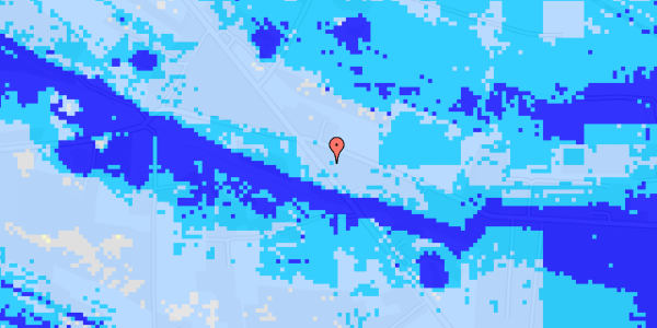 Ekstrem regn på Skagensvej 258