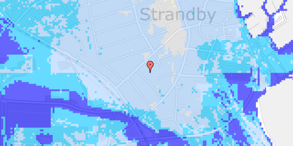 Ekstrem regn på Skramgårdsvej 12