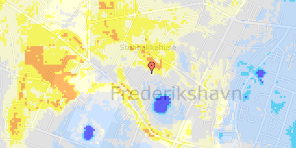 Ekstrem regn på Stenbakkevej 14