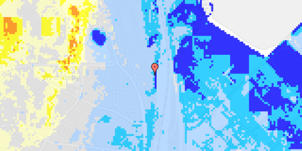 Ekstrem regn på Strandgade 12