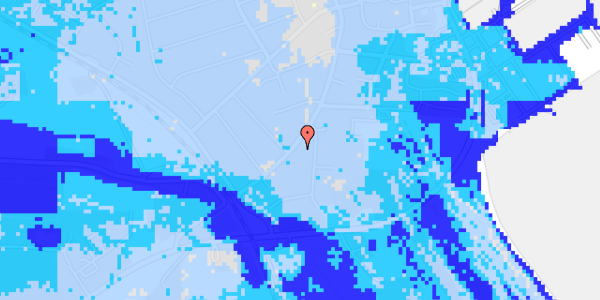 Ekstrem regn på Strandvej 10