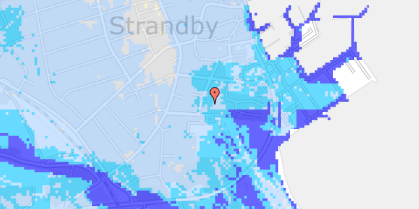 Ekstrem regn på Søndervej 4A