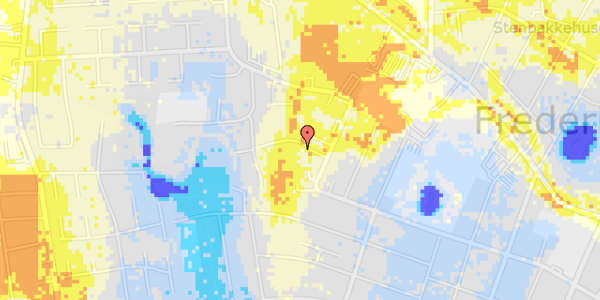 Ekstrem regn på Vitus Berings Vej 5