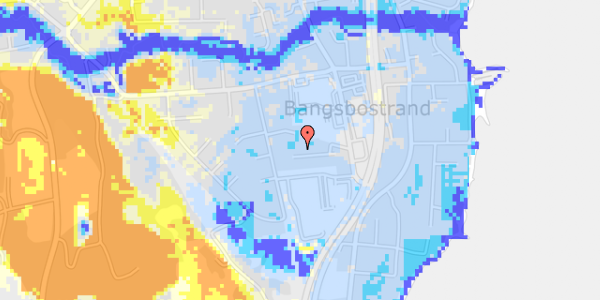 Ekstrem regn på Wormstrupsvej 10