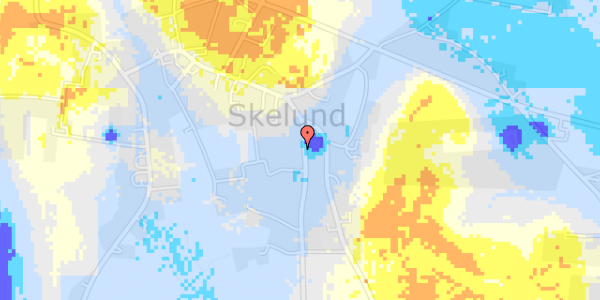 Ekstrem regn på Elkærvej 10