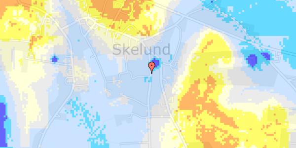 Ekstrem regn på Elkærvej 14