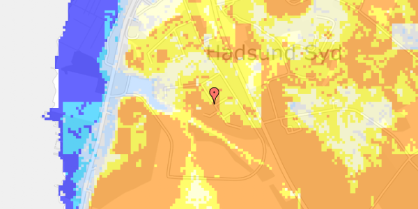 Ekstrem regn på Fjordbakken 51