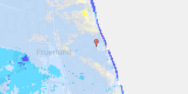 Ekstrem regn på Fruerlund Plantage 45