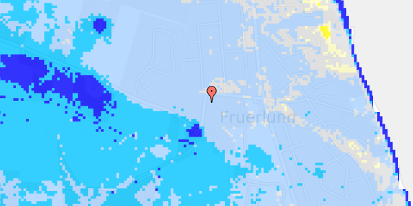 Ekstrem regn på Fruerlundvej 17