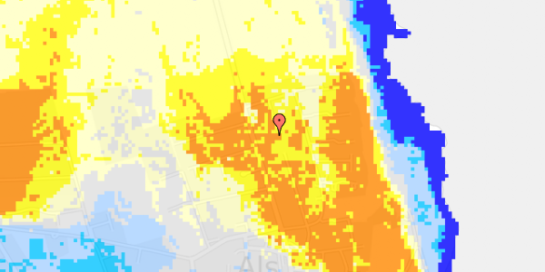 Ekstrem regn på Fyrrebakken 8