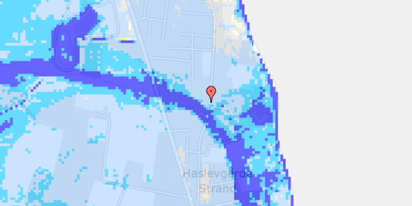 Ekstrem regn på Gl Landevej 36