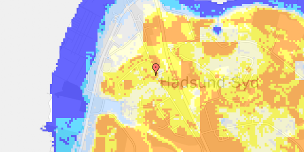 Ekstrem regn på Gl Randersvej 26