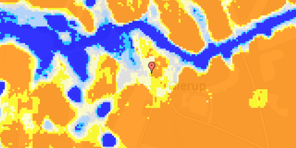 Ekstrem regn på Glerupvej 92