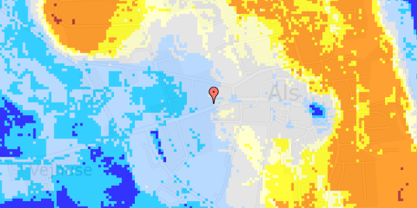 Ekstrem regn på Hadsundvej 40