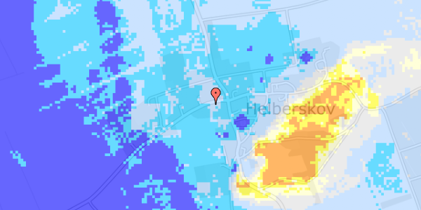 Ekstrem regn på Havnøvej 88