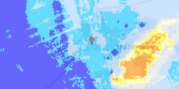 Ekstrem regn på Havnøvej 95