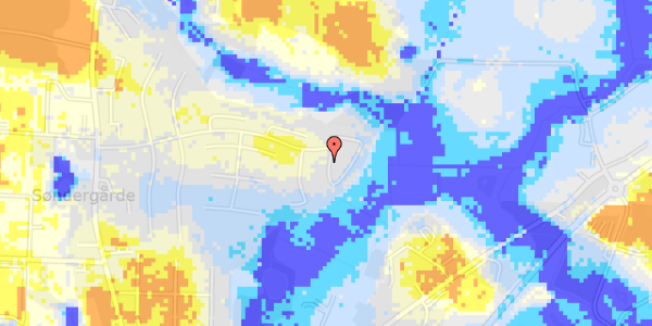 Ekstrem regn på Hybenholt 33