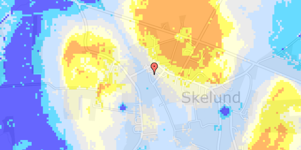 Ekstrem regn på Idrætsvej 1