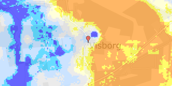 Ekstrem regn på Kjellerupsgade 21