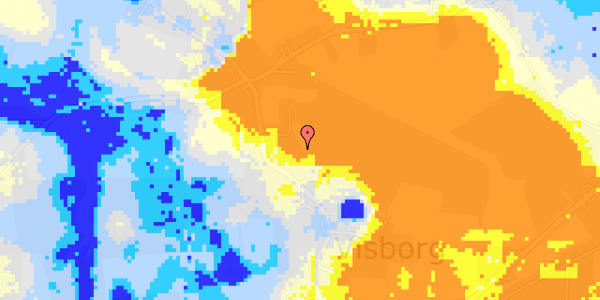 Ekstrem regn på Klitten 4