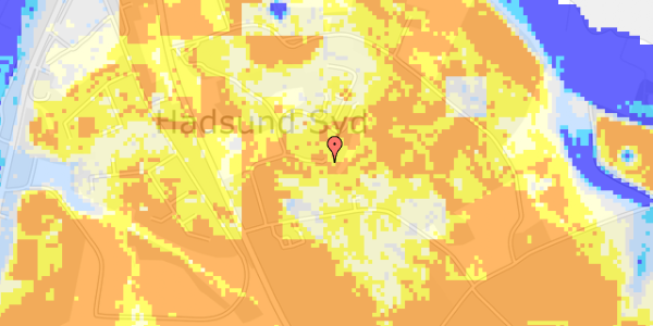 Ekstrem regn på Lyngbakken 10