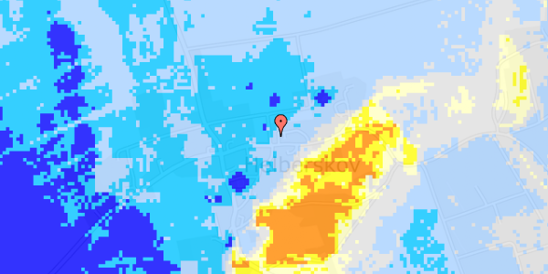 Ekstrem regn på Lysevej 7