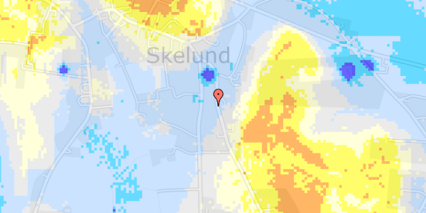 Ekstrem regn på Mølbakvej 8