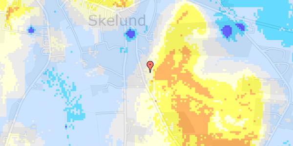 Ekstrem regn på Mølbakvej 13